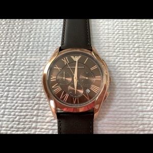 Emporio Armani Chronograph Brown Dial Men’s Watch